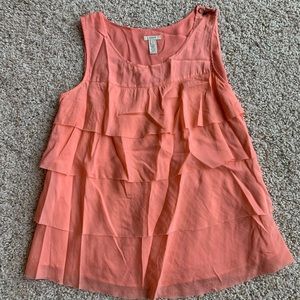 Women’s Coral Silk Tank Top